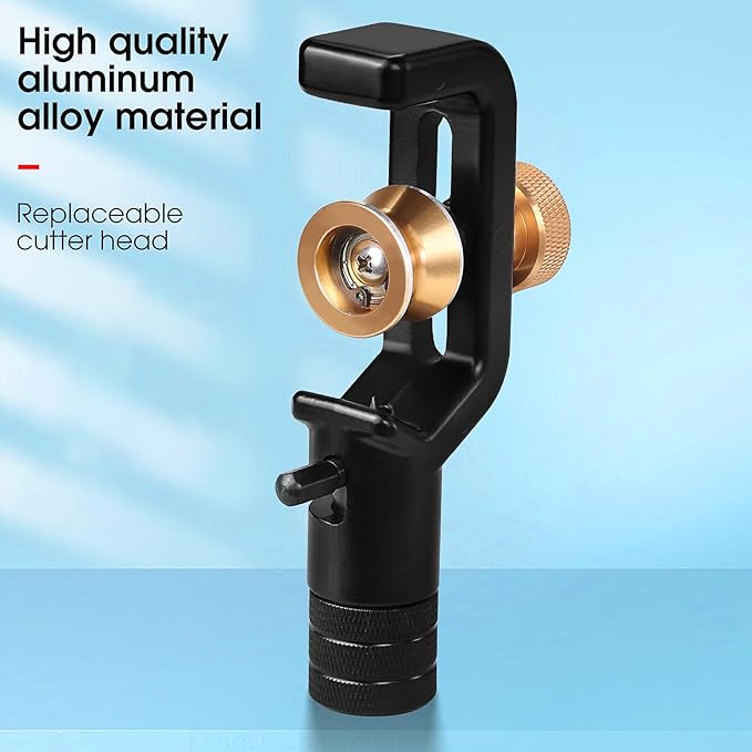 Fiber optic stripping knife 8-28.6mm Armored cable stripper 0.315 in to 1.13 in Vertical and horizontal Fiber optic cable cutter with 1 blade Mid Span Cable Slit and Ring Tool Cable Jacket Stripper