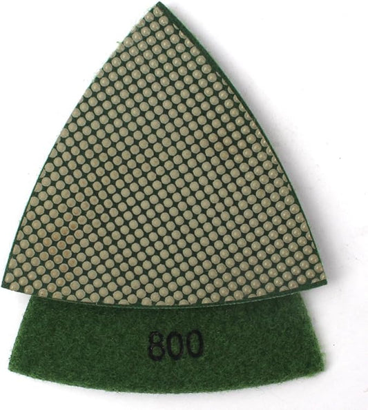 Triangular Sanding Pads Grit 800 for Oscillating Tools by Z-LION