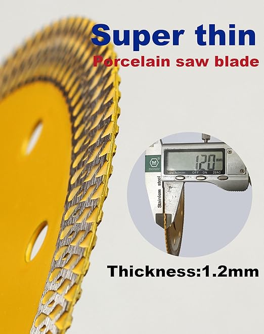 Super Thin Diamond Porcelain Blade Tile Blade for Cutting Porcelain Granite Marbles Tiles (4)