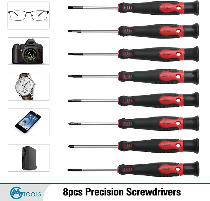 118PCS Magnetic Screwdriver Set, Screwdriver Set with Plastic Racking, Precision Screwdriver, Magnetizer Demagnetizer and Magnetic Bowl, Repair Tools Set for DIY and Home Improvement