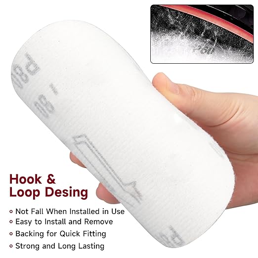 5 Inch 100 PCS Sanding Disc 100 Grit,Hook and Loop Sanding Discs for Random Orbital Sander