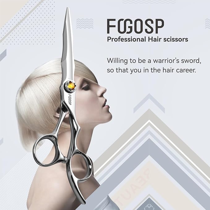 Professional Hair Scissors 6.5??Barber Scissors Japan VG10 Fine Cutting Blades Professional CNC Hair Shears Barber Scissor for Men and Women Haircut Shear Kit