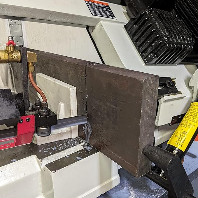 KAKA INDUSTRIAL Metal Band Saw,9-Inch(229mm) Metal Horizontal Band Saw,4-Step Blade Speed, Dual Voltage Hydraulic Feed & Coolant System, for Steel, Aluminum, Pipe Cutting in Workshops & Fabrication