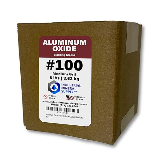Aluminum Oxide Blast Media (#100 Grit (Medium))