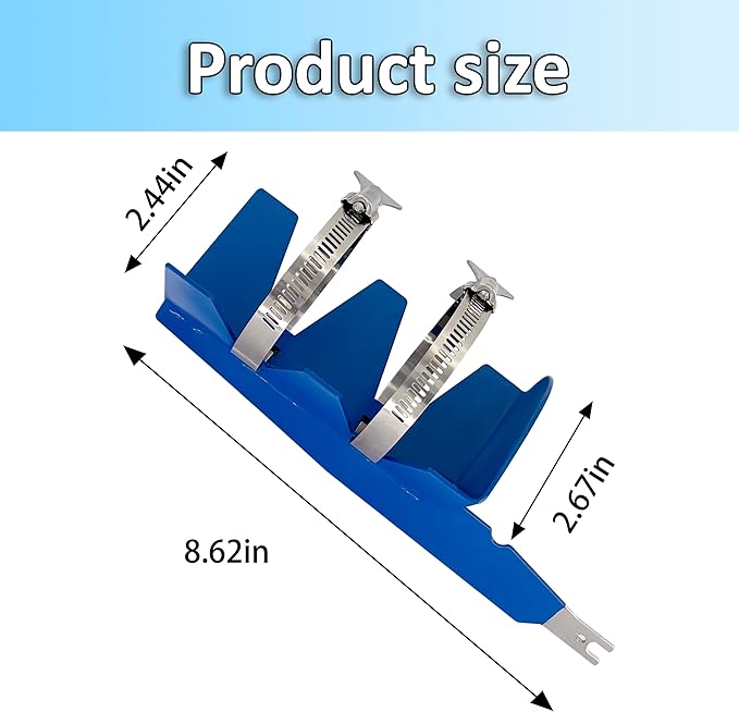 paint shaker, spray can mixing tool, 304 stainless steel spray can shaker, double fixed belts stable firm, suitable for standard reciprocating saws, 2-3 inch spray cans