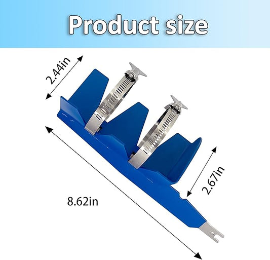 paint shaker, spray can mixing tool, 304 stainless steel spray can shaker, double fixed belts stable firm, suitable for standard reciprocating saws, 2-3 inch spray cans