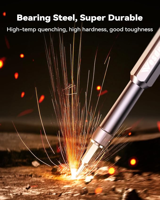49-in-1 Precision Screwdriver Set, [Super Durable] Magnetic Small Screw Driver, Tiny Torx with T2 T3 T4 T5 T6 T7 T8 T9 T10 T15, Mini Repair Tool Kit for Watch, Computer, Xbox, PS3, PS4, PS5, More