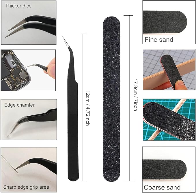 32 Piece 3D Print Tool Kit Includes Debur Tool, Cleaning, Finishing and Printing Tool,3D Print Accessories for Cleaning, Finishing and Printing 3D Prints