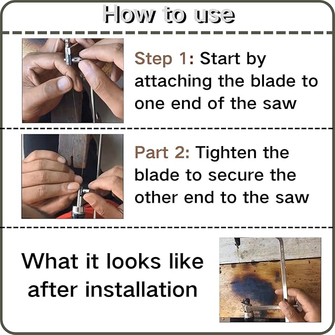 Hand Saw, Wood Working Tools and Accessories with 144 Blades, Suitable for PVC Pipes, Metal Pipes