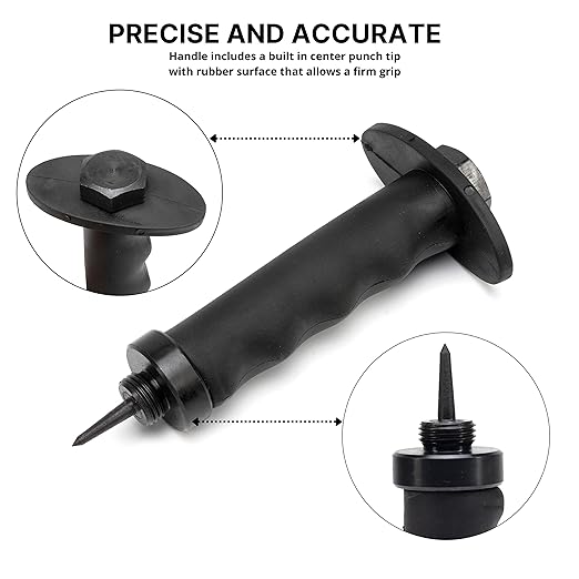 NEIKO 02604A Hole Punch Set | SAE & Metric, 3/16????1-3/8??& 5 ??35mm | 14 Piece Sharp Hollow Hole Punch Kit, Gasket Cutting Puncher, Foam Cutter, & Leather Hole Punches | 6??Interchangeable