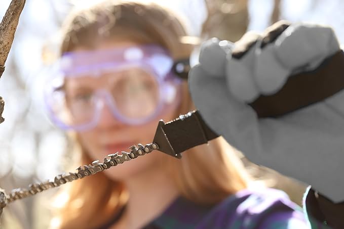 Coghlan’s Pocket Chainsaw 37 Inch – Compact Handheld Manual Saw with 26 Sharp Teeth – Portable, Lightweight Tool for Camping, Hiking, and Emergency Wood Cutting - Fast, Durable Tree & Branch Trimmer