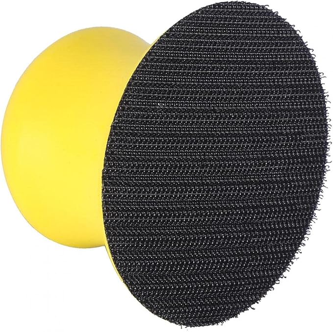 Round Hand Sanding Blocks 2/3/4/5inch Foam Hand Sanding Pad Block Dust (3 Inch)