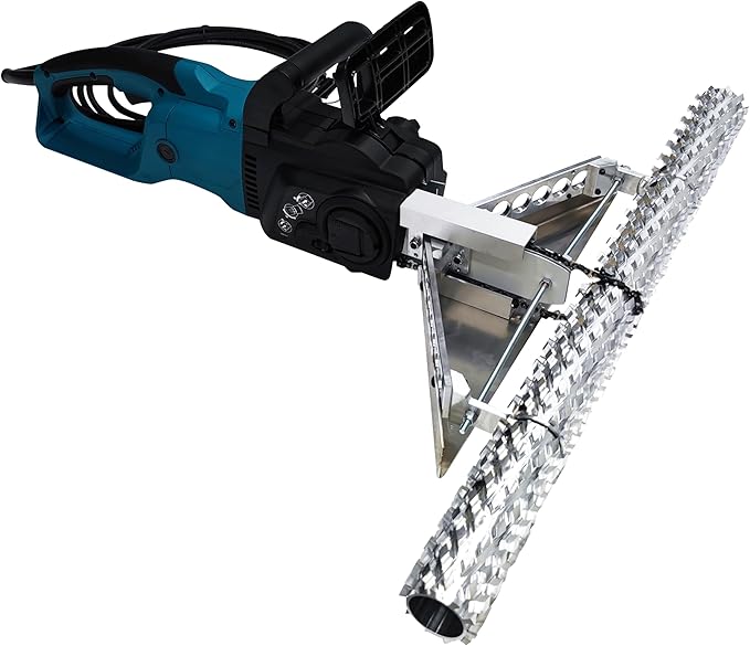 27.5" Foam Planer Insulation Trimming Equipment 70cm Open Hole Polyurethane Foam Polishing Knife Planer 1800W 14.5m/s 110V