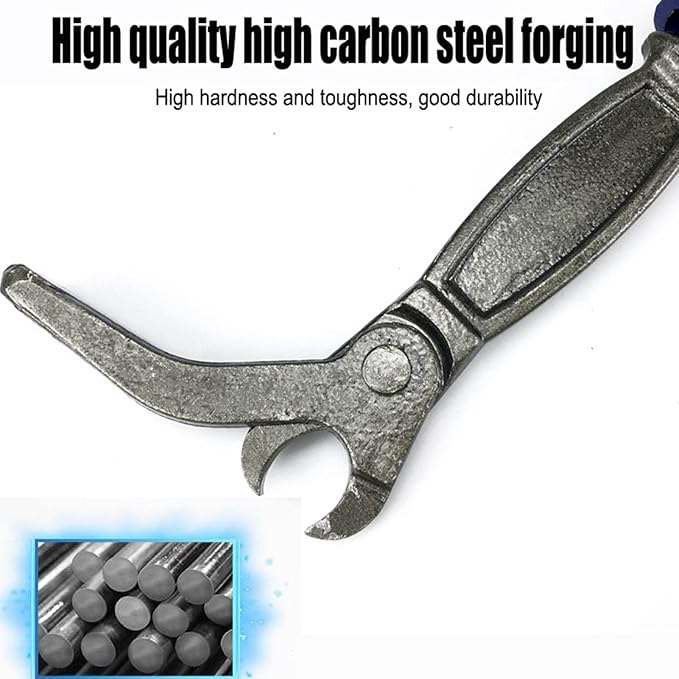 Nail Puller, Great Toughness Good Hardness Wrecking Bar High Carbon Steel for Maintenance