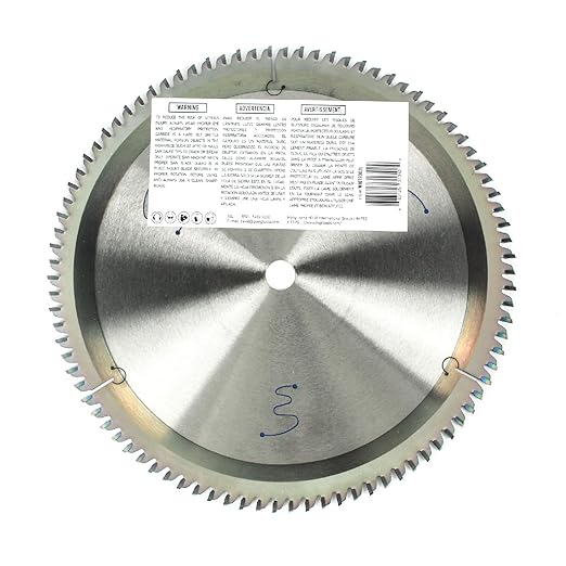 Circular Saw Blades Woodworking TA Series,10" 90-Tooth 5/8" Arbor, for Laminate, Melamine Board, Special Anti-Thermal Adhesion Coating on Cutting Edges -TA, High Finish, Long Life,10" 90T TA