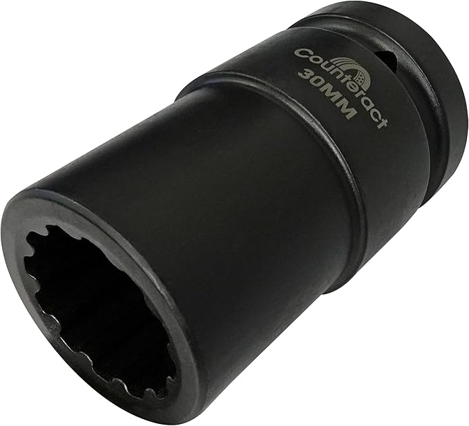 Counteract Socket Pro ??6 Way Socket 5pc Set - 17mm, 27mm, 30mm, 33mm, 35mm - 1" Drive