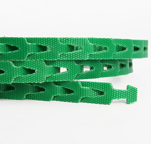 10 FT Power Twist V Belt,1/2-Inch x 10 Feet A Type.V Belt Adjustable Link V-Belts- A/4L Type A Link Belt for Table Saw/Wood Lathe/Drill Presses Green