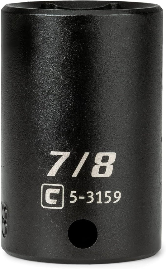 Capri Tools 3/8 in. Drive 7/8 in. Semi-Deep Impact Socket