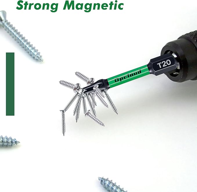 Impact Screwdriver Bit Set, 41 Pcs 2??S2 Steel PH2/T25/T20 Magnetic Tips Driver Power Bit Set with Extension Impact Bit Holder