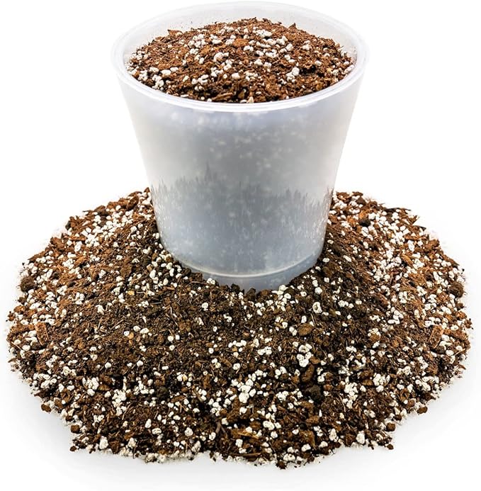 Gardenera House Plant and Tropical Plant Potting Soil - Re-Potting Soil for All Types of Indoor House Plants - 3 Quart Bag