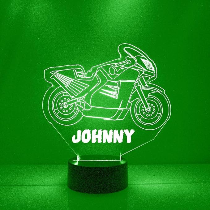 Transportation Custom LED Sign Night Light Lamp with Remote, Light Up Display with Personalized Name or Image, Customized and Made in The USA, Clear Acrylic Design Home Decor with 16 Colors, 4 Modes