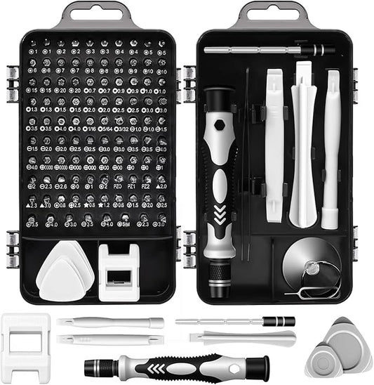 115-in-1 Precision Screwdriver Set, Micro Magnetic Repair Tool Kits,Mini Screwdriver Set,Professional Electronic Tools Kit for iPhone, MacBook, Computer, Laptop, PC, RC, PS4, Xbox, Eyeglasses, Watch