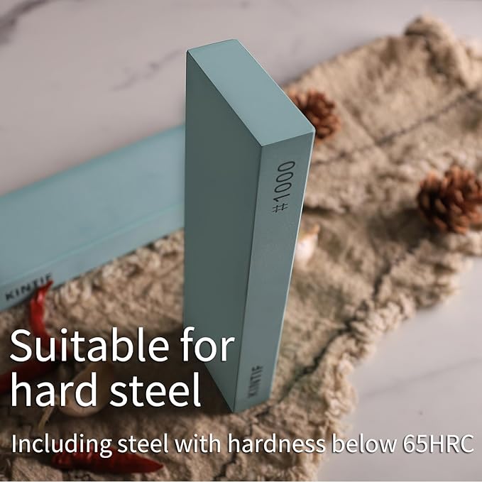 Whetstone Knife Sharpening Stone Cuts fast Splash and go No need to soak Medium Grit #1000 Knife Sharpener