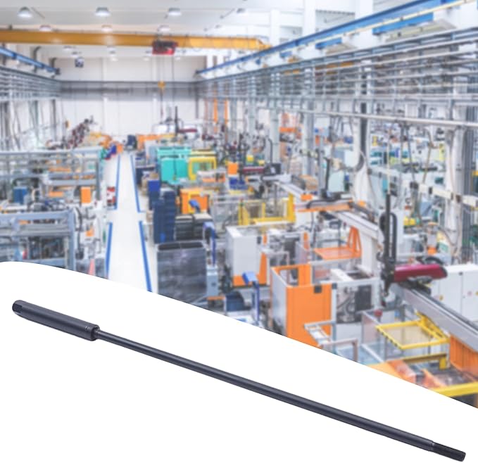 R8 Milling Machine Pull Rod, 7/16 Thread R8 Draw Bar Overall Drawbar For Bridgeport Milling Machine Part