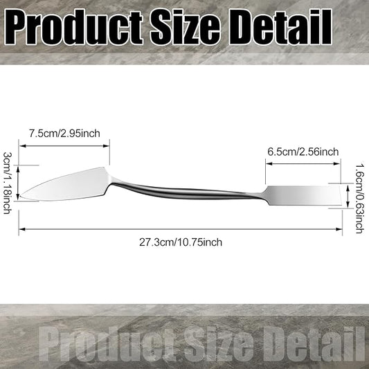 5/8" Trowel And Square Masonry Tools Forged Steel Trowel Concrete Tool Ornamental Stucco Tool Long-lasting Masonry Plaster Spatula for Glazing, Patch Work, Plaster, and Archeology