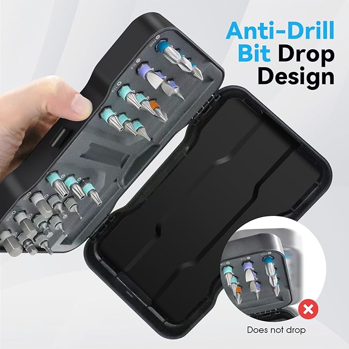 24 in 1 Magnetic Screwdriver Set, HYLEBOR Screwdriver Set with Detachable Handle, Mini Repair Tool Kit, Multipurpose DIY Precision Ratcheting Tool Set for Professional Work and Maintenance