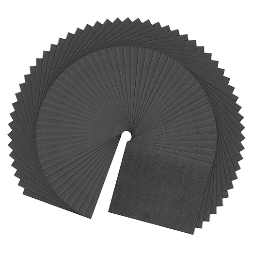HARFINGTON 100pcs Sandpaper 220 Grit 9 x 11 Inch C-Weight Backing Silicon Carbide Abrasive Wet Dry Sanding Sheets for Wood Finishing, Metal Sanding, Automotive Polishing