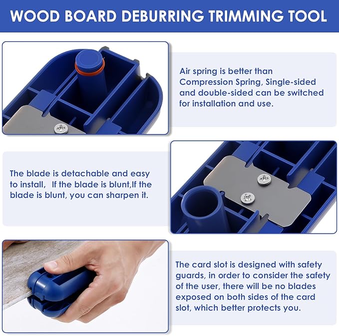 Edge Banding Trimmer - Versatile Edge Band Trimmer Tool, Efficient Hand Planer, Manual Edge Banding Cutter for Furnishing Making Wood Processing