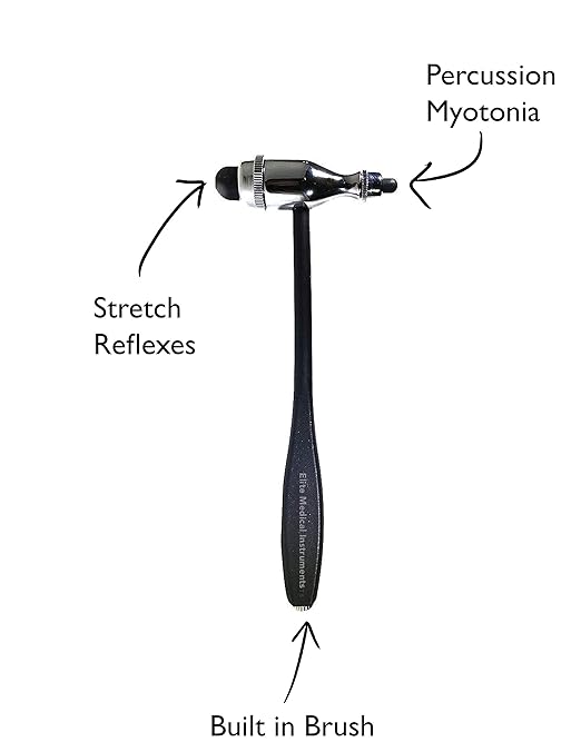 EMI Platinum Series Tromner Neurological Deluxe Reflex Hammer