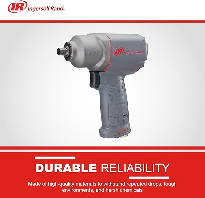 Ingersoll Rand 2115PTiMAX 3/8" Pin Type, Industrial-Grade Impact Wrench