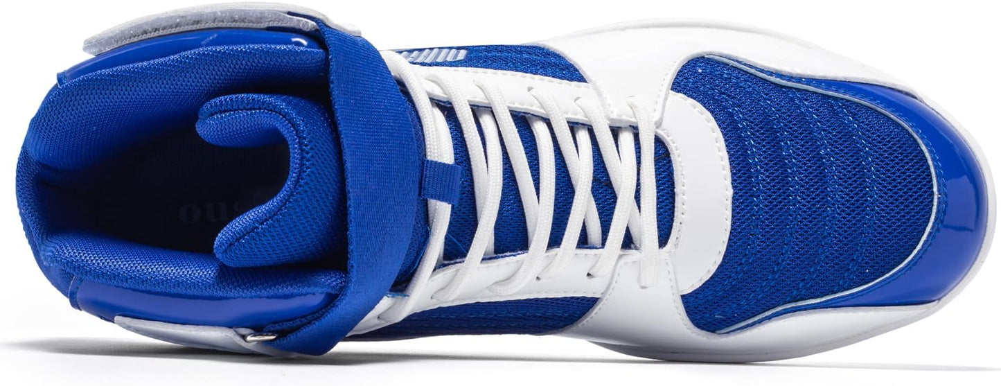 Men's Wrestling Shoes Boxing Shoes Weightlifting Sneaker Boots High Top Sneakers for Fighters