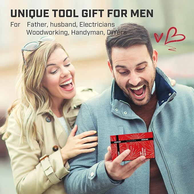 Angle Ratchet Screwdriver Set: 10 Piece Magnetic Bit with 90 degree Mini Offset Low Profile Reversible Drive Handle - Stocking Stuffers with Gift Box