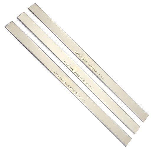 for Freud C400 Jointer Knives 6-1/8 x 11/16 x 1/8 Inch Pack of 3 Planer Thicknesser Blades Made by Xcalibur Tooling