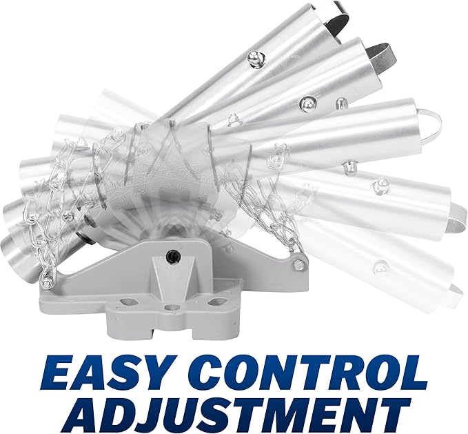 MARSHALLTOWN Eliminator Composite Adapter, Easy Control Adjustment, Concrete Bull Float Bracket, RED705050