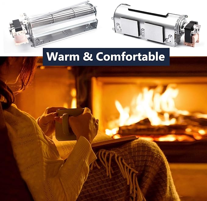 Criditpid FBK-100 FBK-200 FBK-250 BLOT Fireplace Blower Fan Unit for Superior, Lennox, Monessen, Majestic, Astria, Vermont Castings, Martin, Rotom HB-RB79 Fireplaces, Superior Fireplace Blower DRT2035