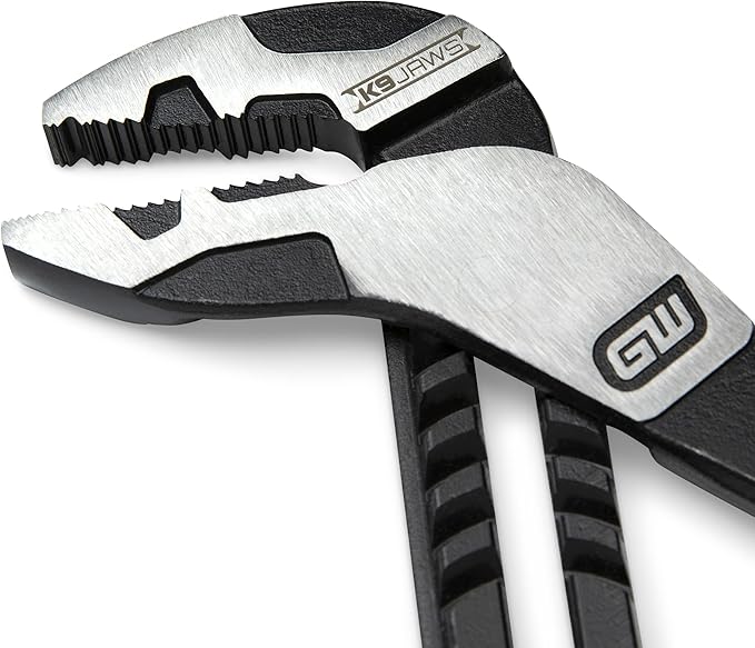 GEARWRENCH 8", 10?? & 12??PITBULL K9 Straight Jaw Dual Material Tongue and Groove Pliers Set - 82205CAZ