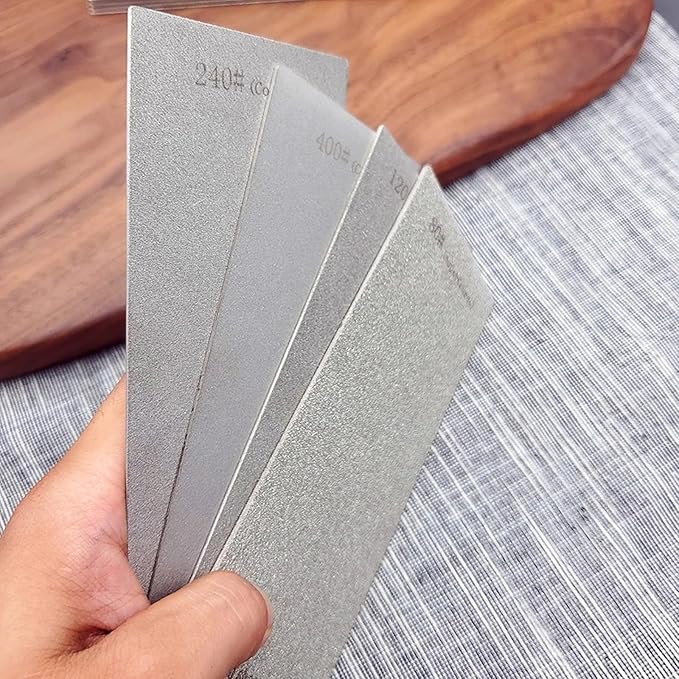 Diamond Sharpening Stone Set,Diamond Lapping Plate Coarse/Medium/Fine Grit Sharpener, Honing Whetstone for Kitchen, Sharpening Dull (150+400+600+800+1000+1500+2000)