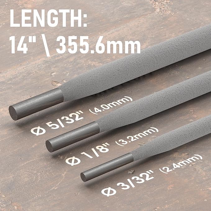 YESWELDER E6013 5/32'' 10LB Welding Rod Carbon Steel Stick Electrodes