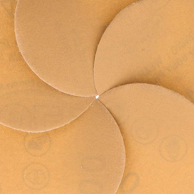 Dura-Gold Premium 2" Gold Hook & Loop Sanding Discs - 400 Grit (Box of 30) - High-Performance Extra Coarse Cut Abrasive Sandpaper Discs - for DA Sanders Drill, Sand Automotive Paint, Woodworking Wood