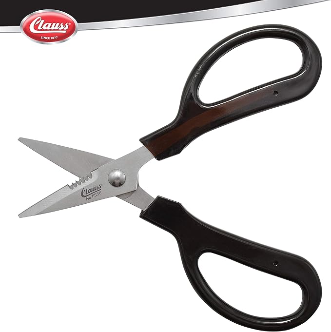 Clauss Stainless Steel Trimmers, 6" Blunt