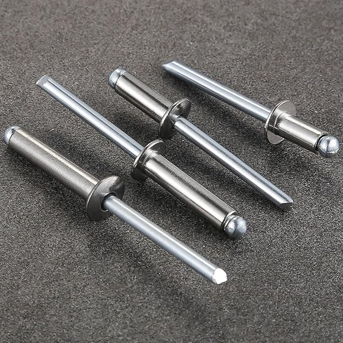 (200Pcs) 3/16"x3/4" stainless steel blind pro Rivets,Steel handle and stainless steel mandrel