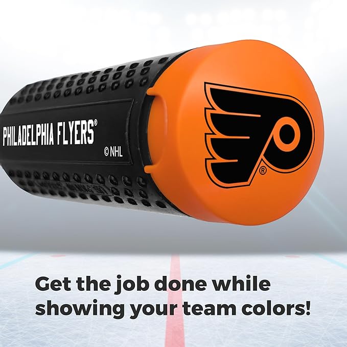 MEGAPRO짰 NHL짰 Team Edition Multi-bit Screwdriver | Officially Licensed NHL짰 Gear | Durable, Ergonomic, Pro-Grade Screwdriver (Philadelphia Flyers짰)