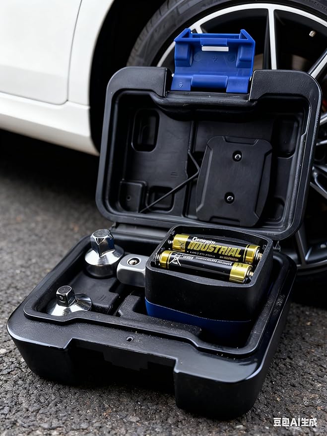 1/2" Drive Digital Torque Wrench Adapter- 12.5-250.7 Ft-lb / 17-340 Nm, Digital Torque Adapter 짹2% Accuracy, Colour LCD Display, 1/4??& 3/8??Adapters for Car & Motorcycle Maintenance