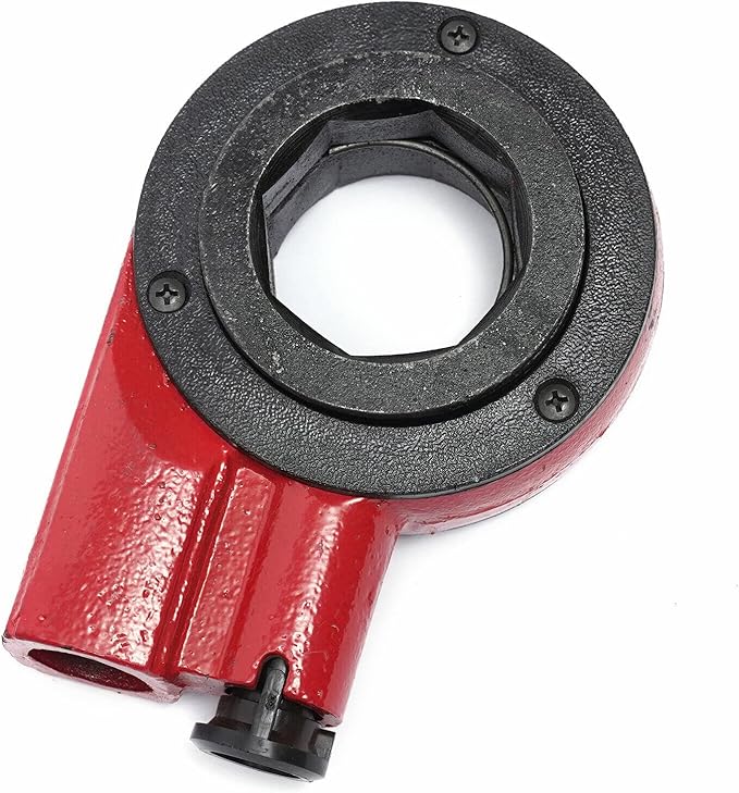 Manual Ratcheting Pipe Threader Kit BSTP Portable Pipe Threader Handheld Ratchet Pipe Threading Set with 7 Dies Set 3/8", 1/2", 3/4", 1", 1-1/4", 1-1/2", 2" for Standard Galvanized Pipe or PP-R Pipe