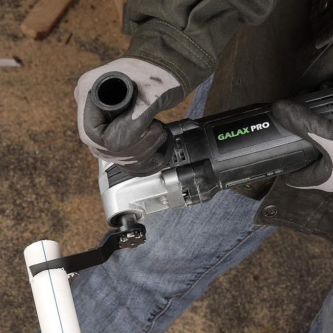 GALAX PRO 3.5A 6 Variable Speed Oscillating Multi Tool Kit with Quick Clamp System Change and 30pcs Accessories, Oscillating Angle:4째 for Cutting, Sanding, Grinding