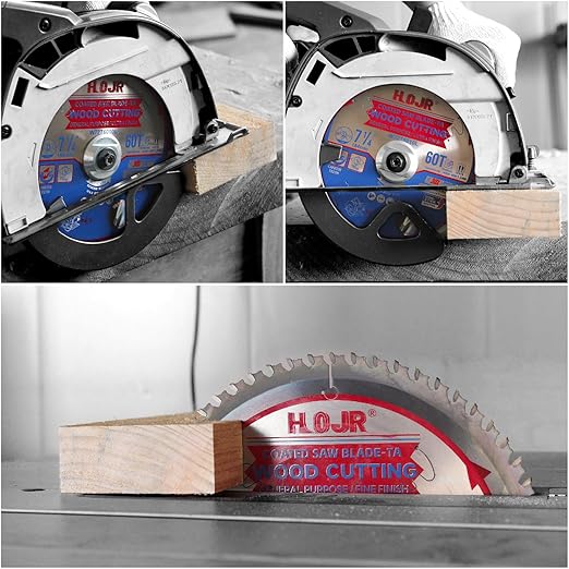 Circular Saw Blade Woodworking TA Series, 12" 44-Tooth Arbor 1", General Purpose Wood Cutting,Special Anti-Thermal Adhesion Coating on Cutting Head -TA,High Finish, Long Life,12" 44T TA